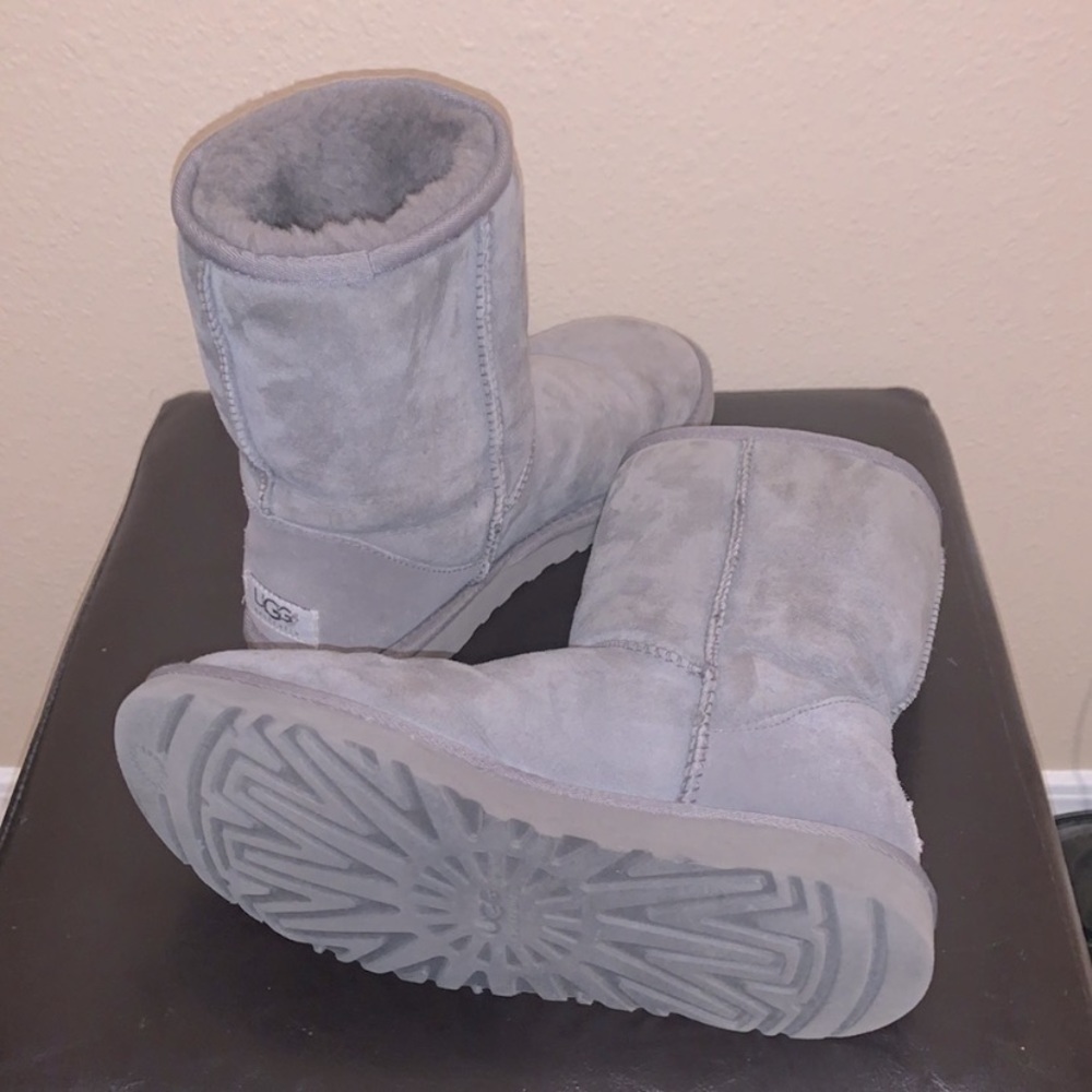 Gray Ugg Winter Boots